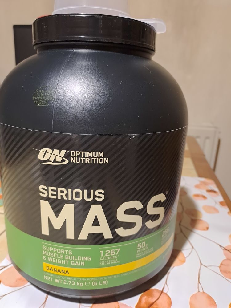 Mass gainer Serious Mass Banane 2,73 kg 05/2024 20 Marcq-en-Bar�ul (59)