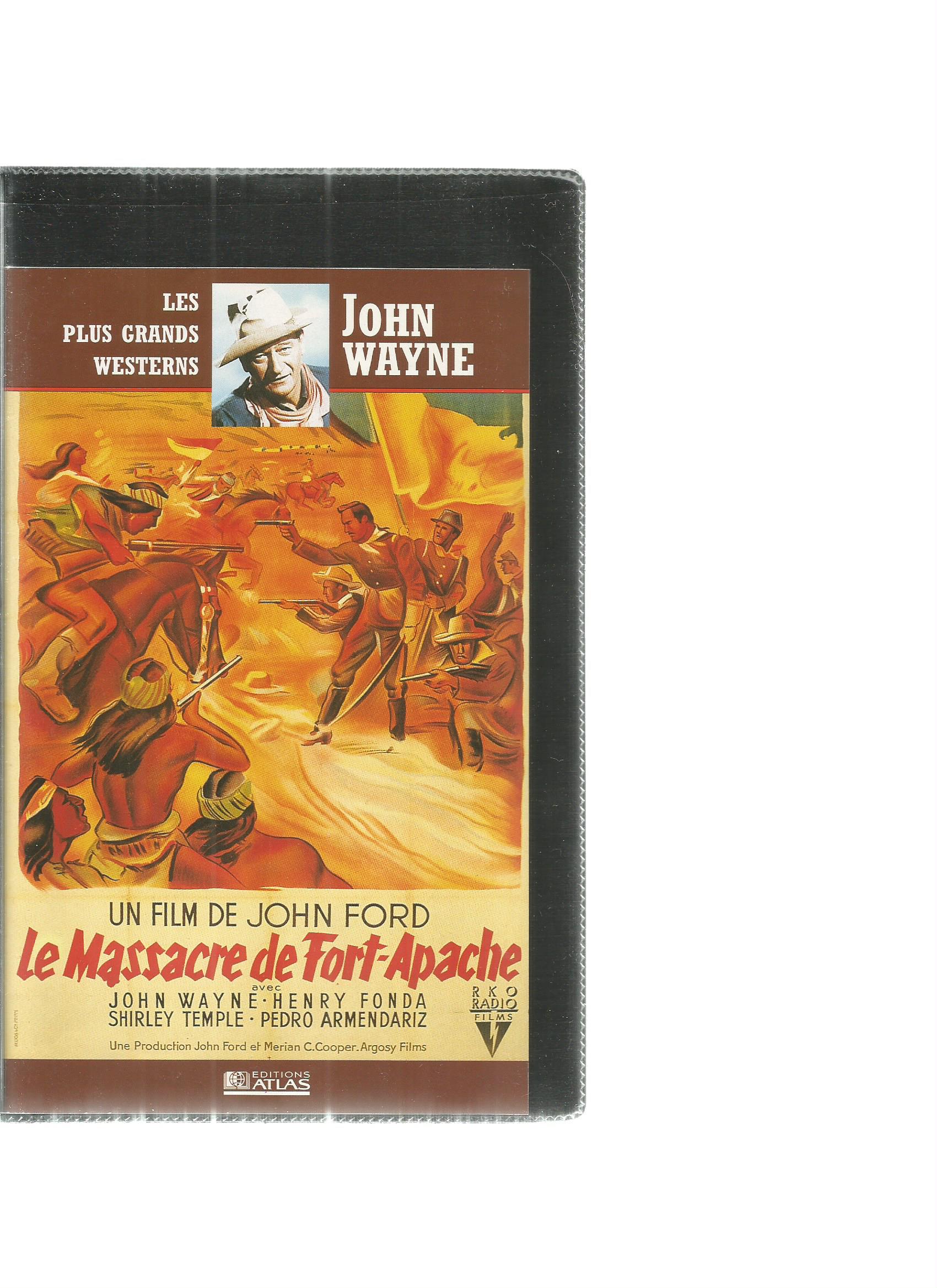 Le massacre de fort apache - john wayne - vhs - livraison ok 5 Toulouse (31)