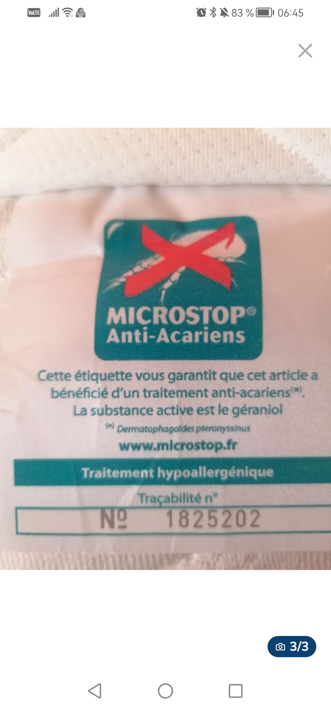 Matelas b�b� anti-reflux 50 Nantes (44)