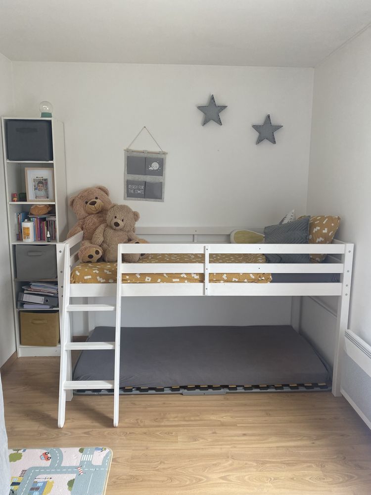 Lit et matelas + deco 130 Chartres (28)