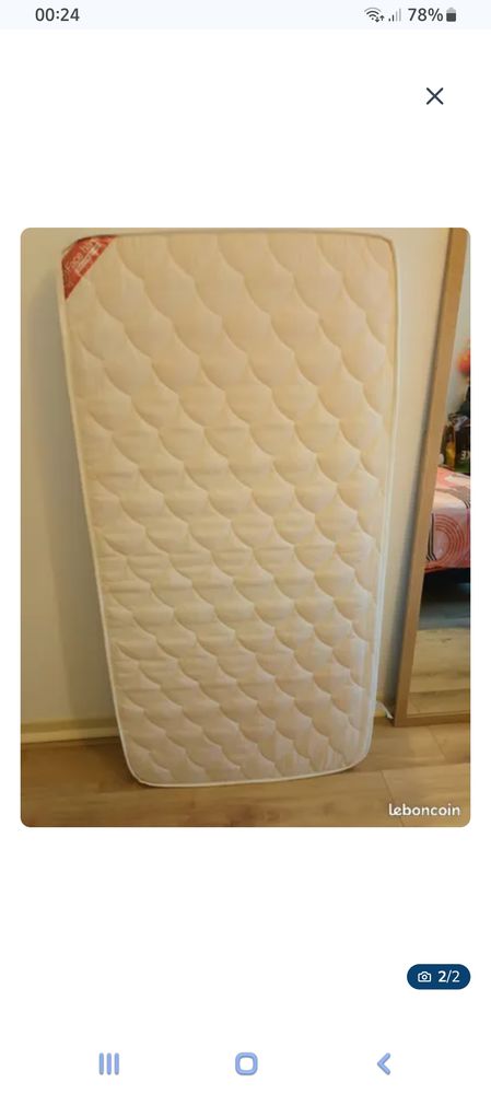 Matelas lit enfant 45 Monteux (84)