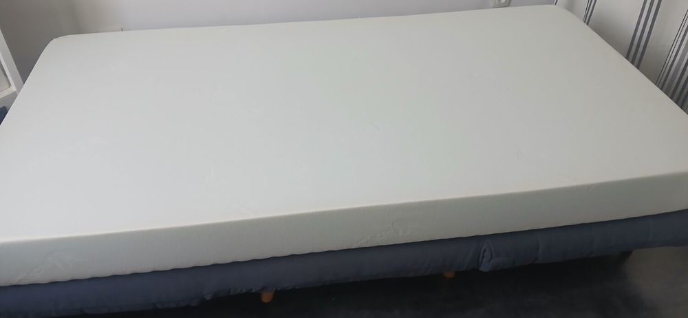 Matelas m�moire de forme 100 X 190 X 17 + al�ze +drap housse 80 Biarritz (64)