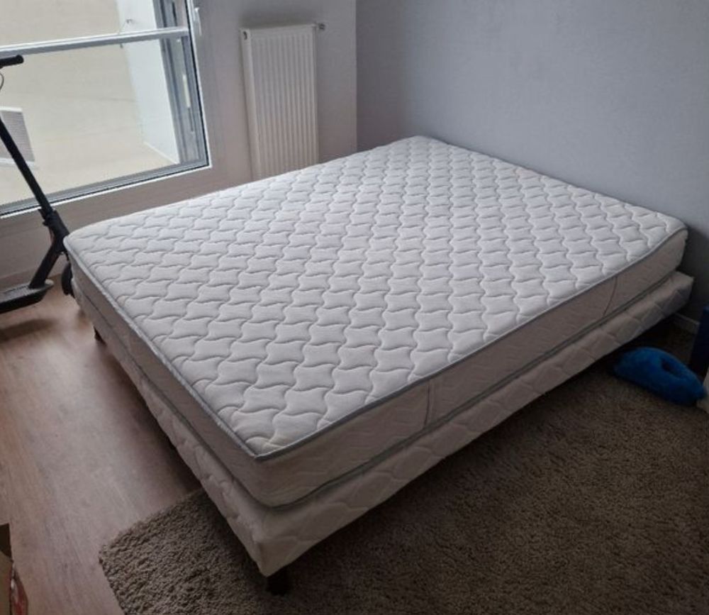Matelas Queen Size + sommier x2 0 Lille (59)