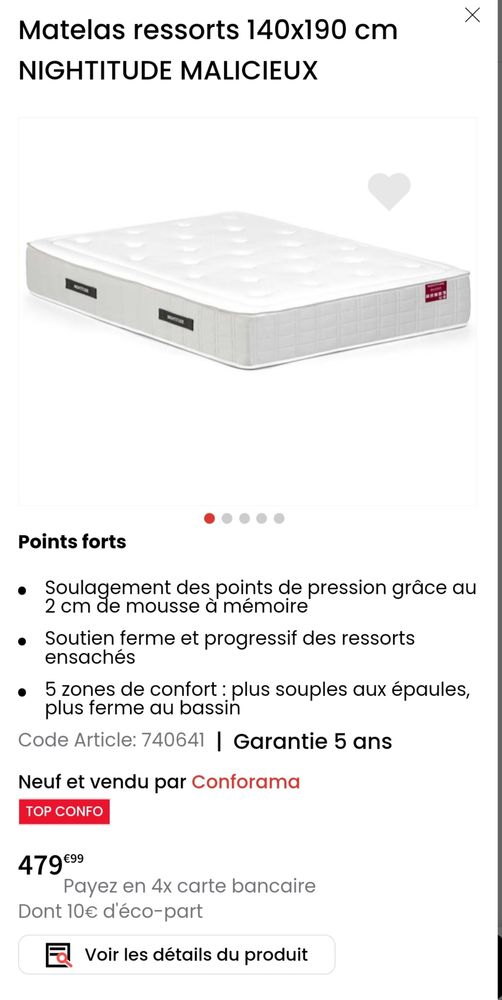 matelas et sommier � lattes 140x190 JAMAIS UTILIS� 450 Charnay-l�s-M�con (71)