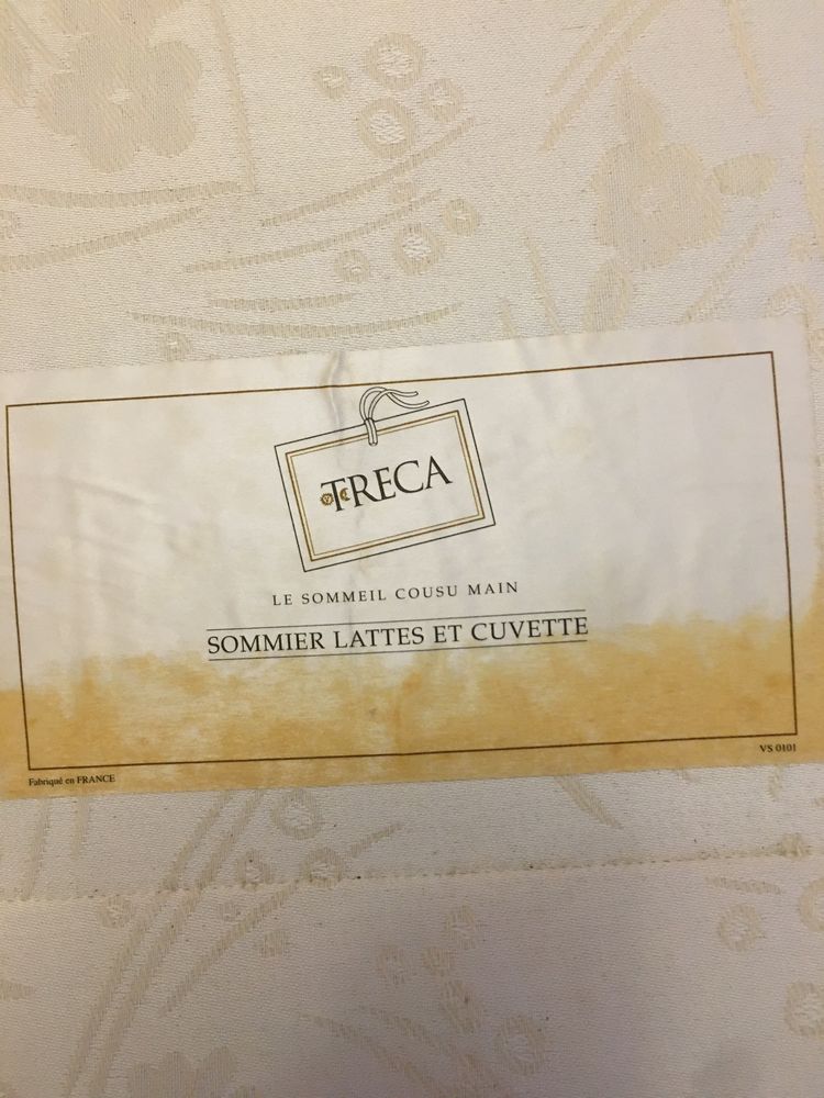 Matelas et sommier treca tr�s bon �tat pratiquement neuf. 200 Saint-Ambroix (30)