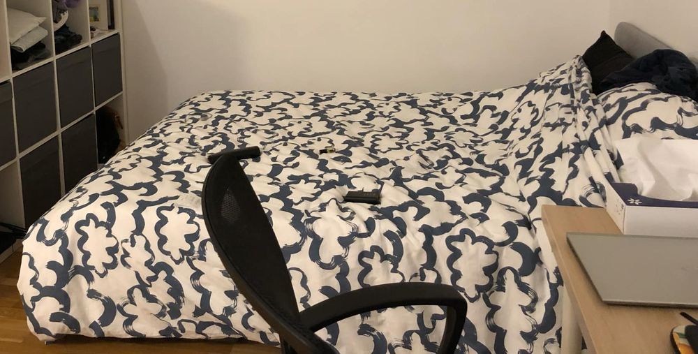 Lit + matelas 100 Paris 4 (75)