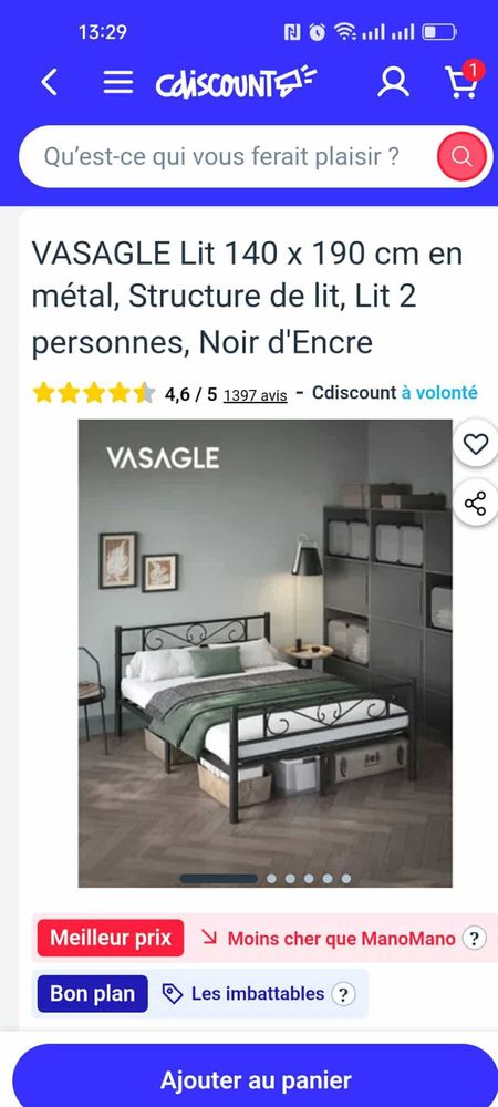 lit et matelas 160 C�ret (66)