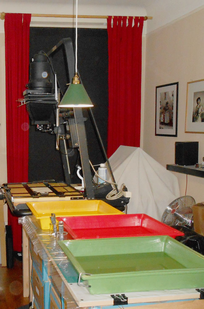 Mat�riel complet de laboratoire photo argentique artisanal. 1000 Paris 15 (75)