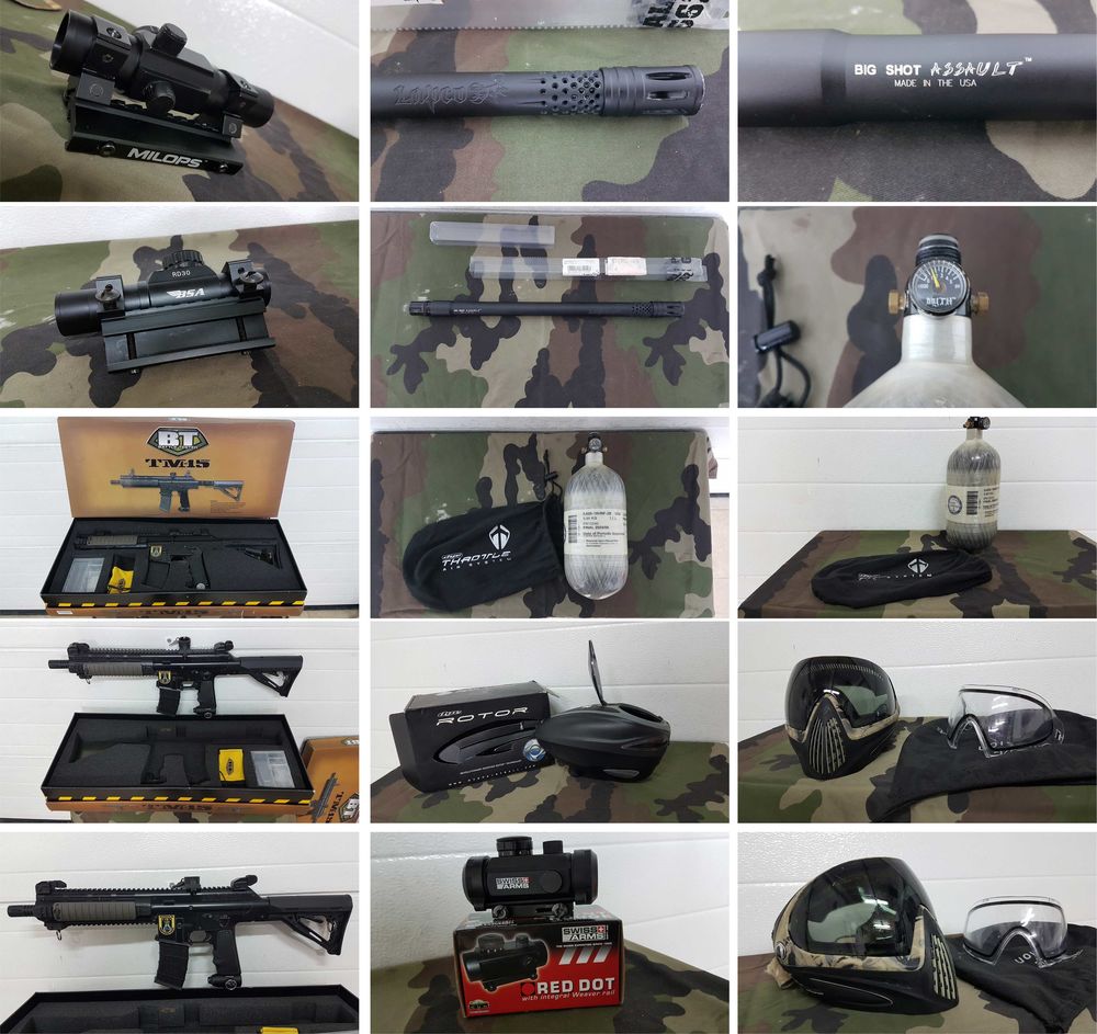 materiel de paintball 200 Hulluch (62)