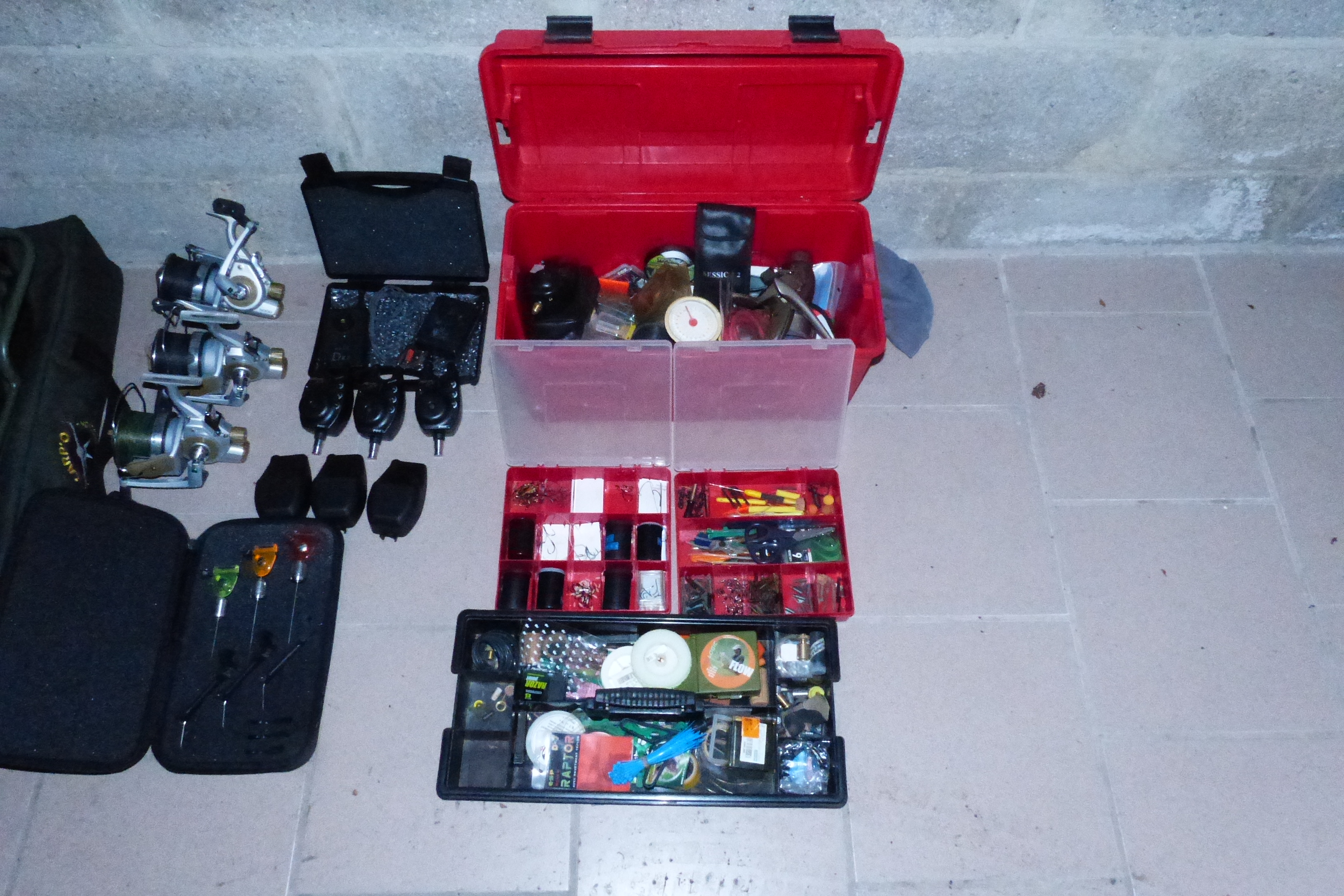 mat�riel peche carpes 450 Corbie (80)