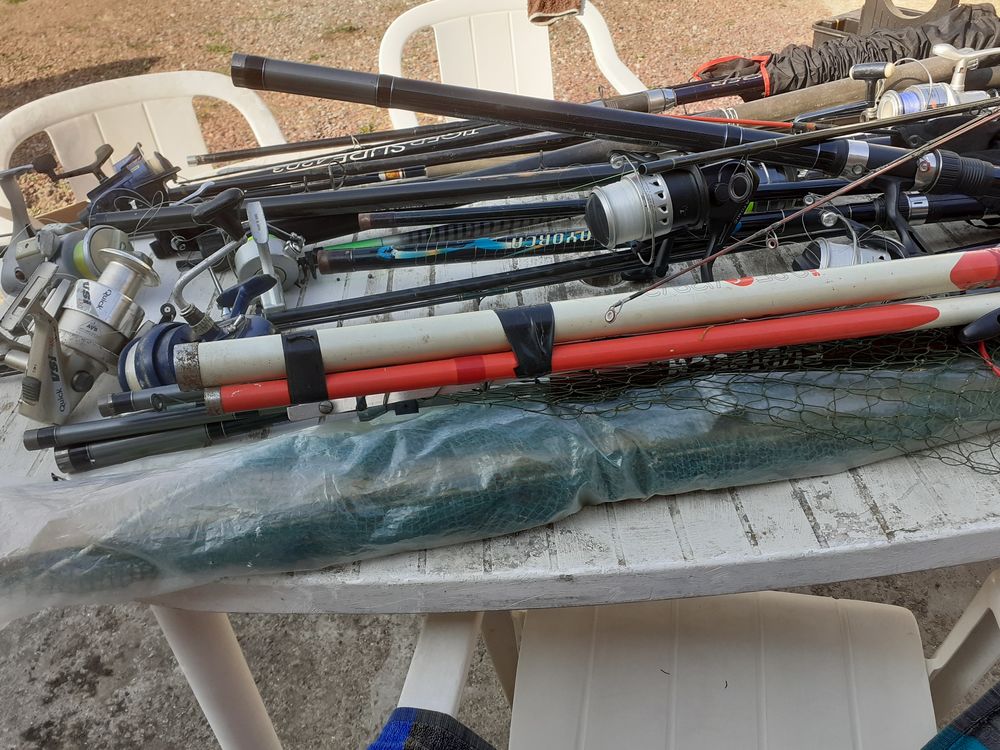 mat�riel de p�che rivi�re et mer: 1 filet � crevettes 0 Divion (62)