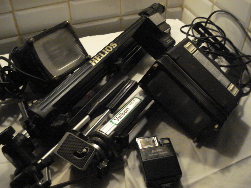 LOT DE MAT�RIEL PHOTOS TREPIER FLACH 50 Fontenay-le-Fleury (78)