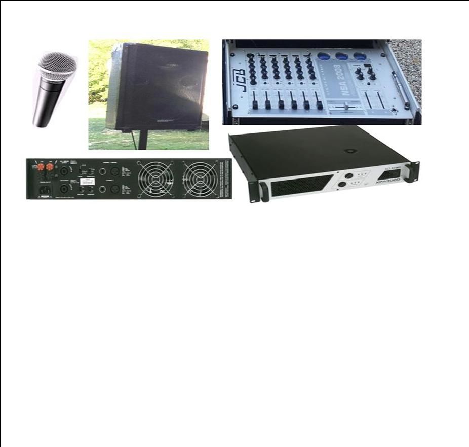 Mat�riel de  SONORISATION  380 Sommi�res (30)