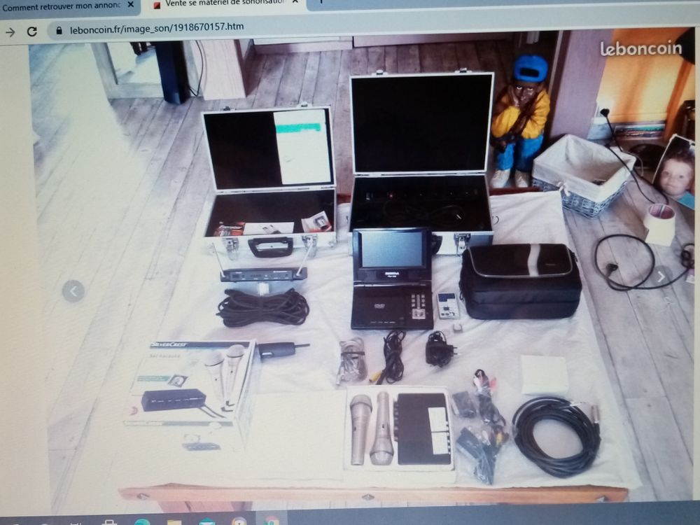 Mat�riel de sonorisation. 450 Cusset (03)