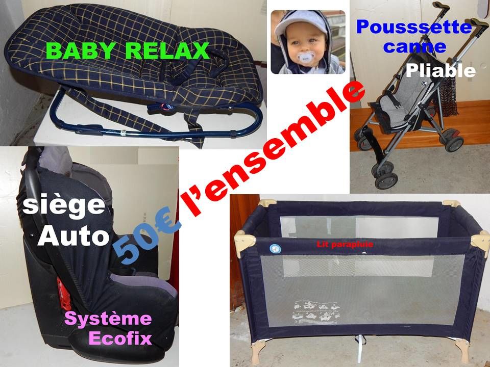 lot de mat�riels pour b�b� 0 Lamorlaye (60)