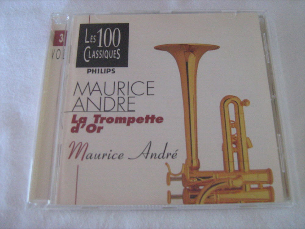 CD Maurice André - La Trompette d'or 3 Cannes (06)