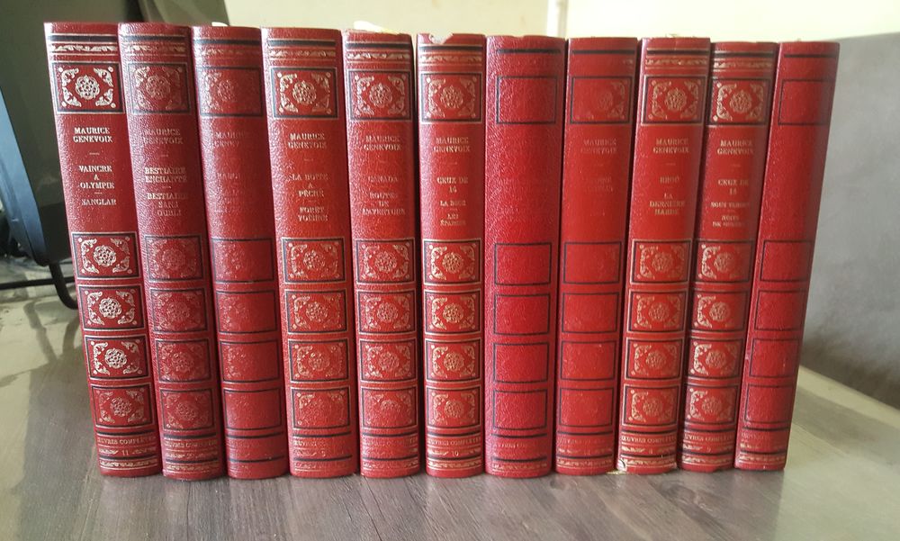 Maurice Genevoix - Ouvres compl�tes - 12 volumes - 30 Saint-Jean-de-Braye (45)