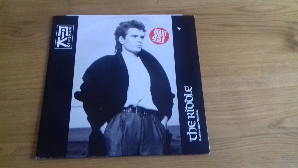 Maxi 45 tours Nik Kershaw, the riddle 10 Malz�ville (54)