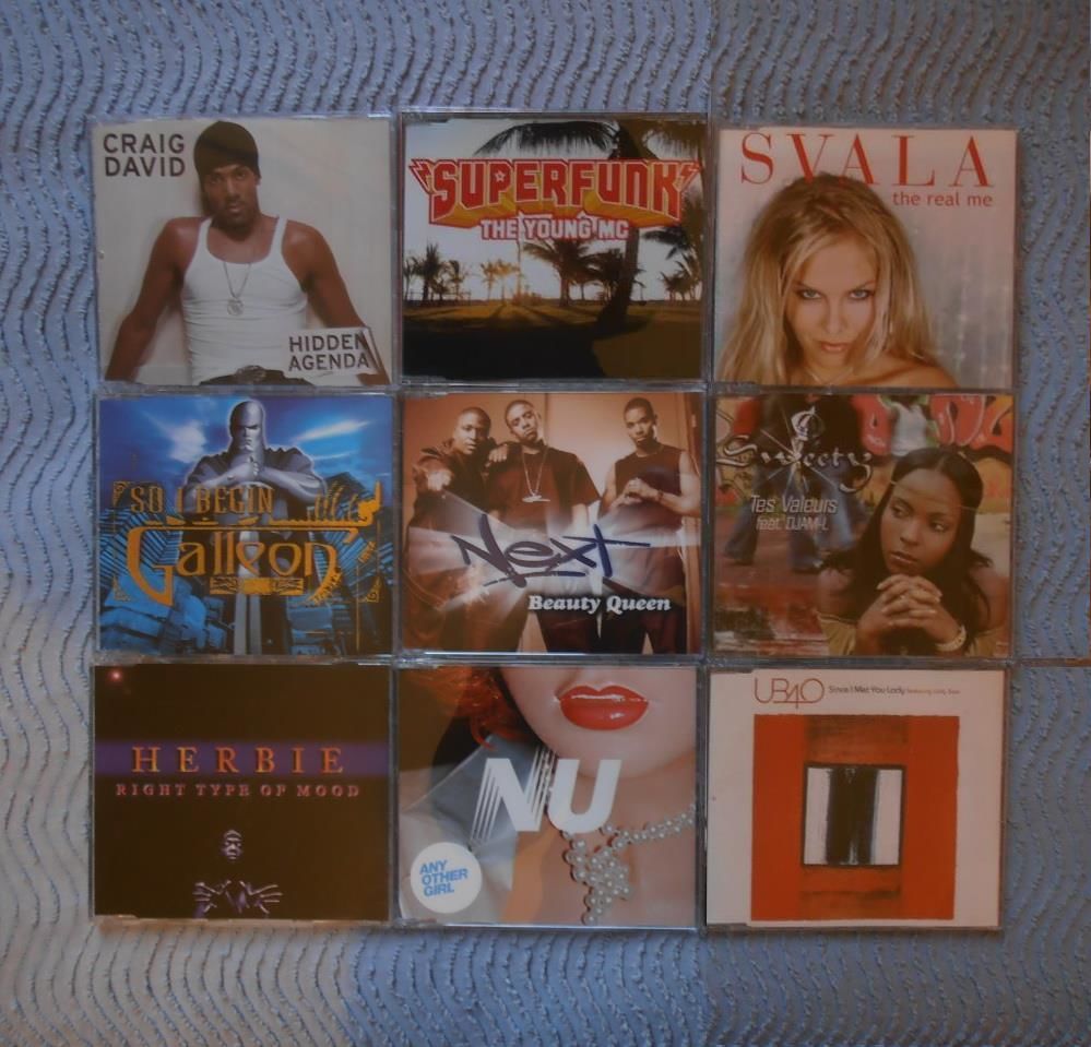 MaxiCD Craig David, Galleon, Herbie, Next,Nu, Superfunk,UB40 2 Aubin (12)