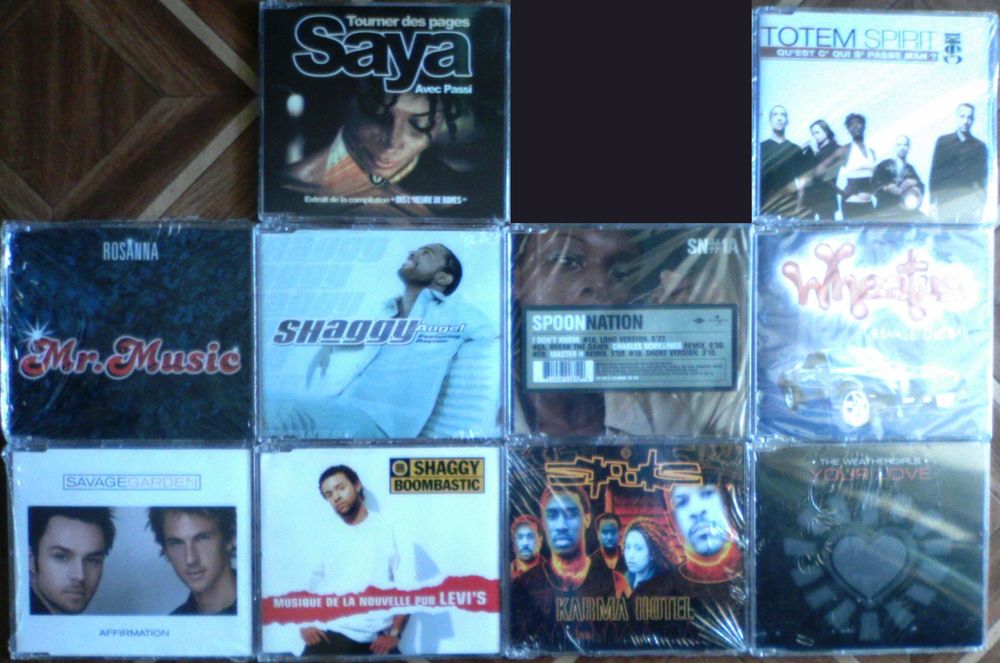 MaxiCD Rosanna,Savage Garden,Saya,Shaggy,Spoon Nation, Spots 2 Aubin (12)