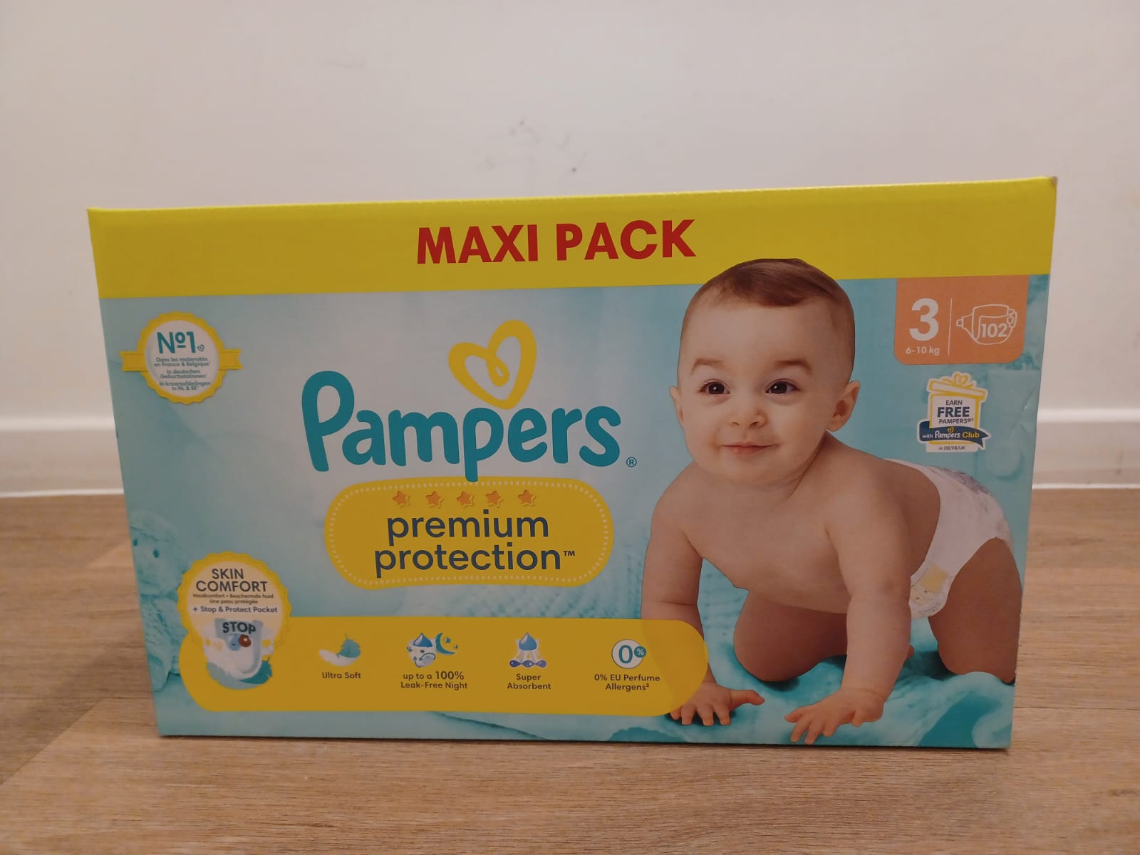 Maxipack Couches PAMPERS Baby -dry et Harmonie Taille 2 � 6 25 Corbeil-Essonnes (91)