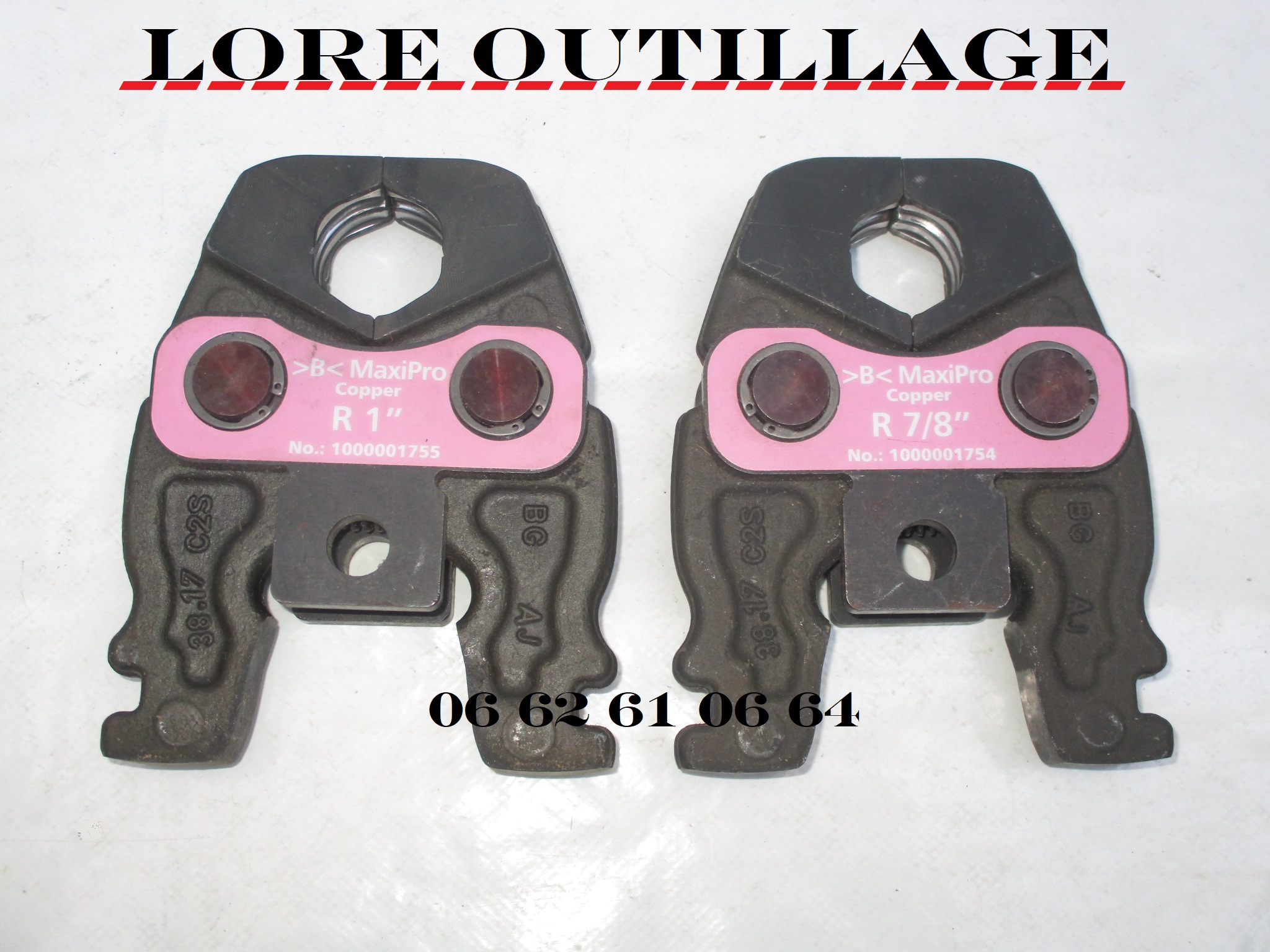 MAXIPRO - 2 M�choires pour ROTHENBERGER 200 Cagnes-sur-Mer (06)