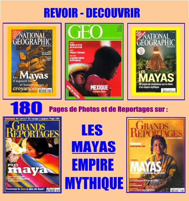 LES MAYAS - g�o - MEXIQUE / prixportcompris 17 Lille (59)