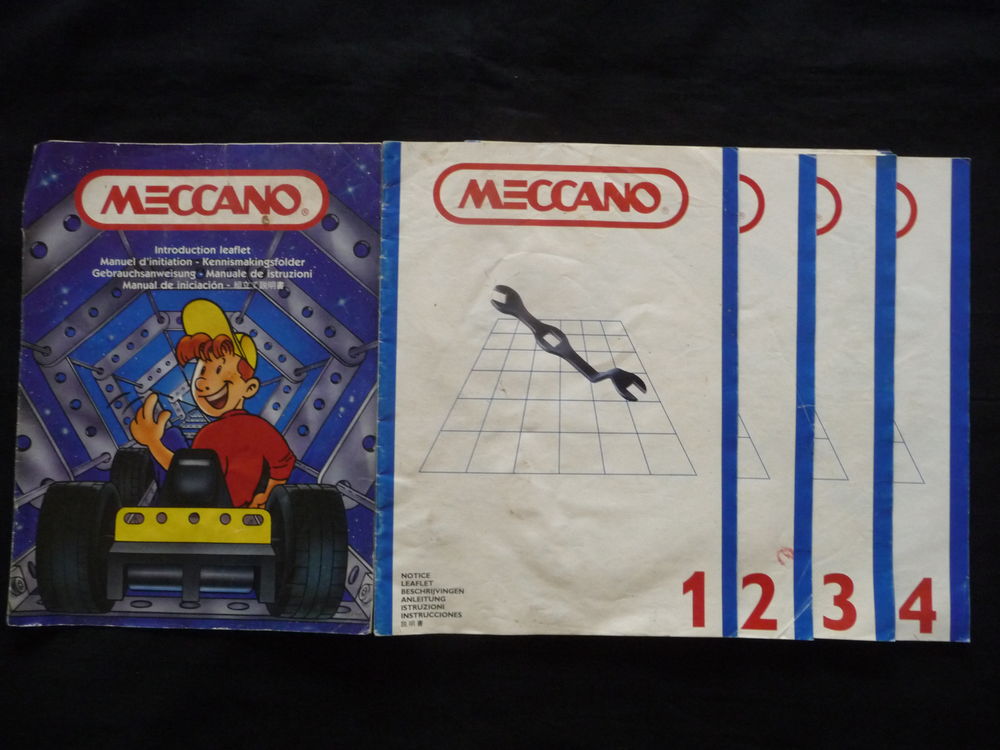 Notice Constructeur Meccano Avion N°0 – Originale Et Ancienne – Bon état – France