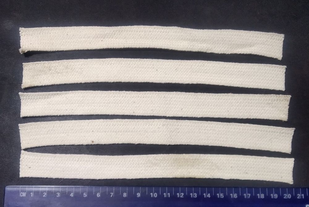 5 M�CHES LAMPE A P�TROLE 19mm X 200mm 7 Sergines (89)