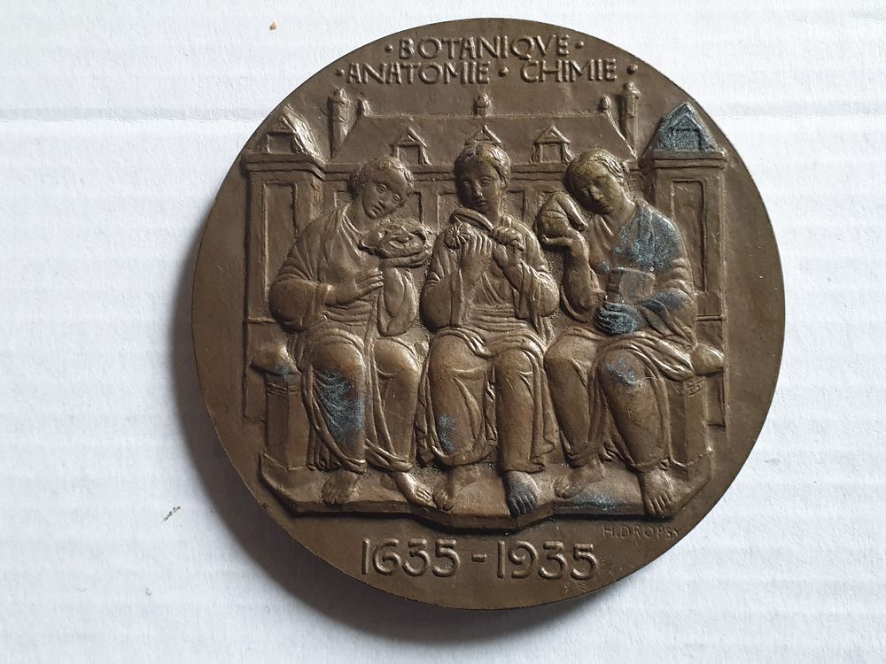 M�daille 300e Anniversaire du jardin des plantes 72 Bordeaux (33)