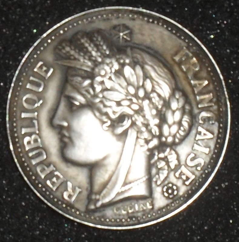 M�daille en argent C�r�s de la Seine Inferieure 65 Montreuil (93)