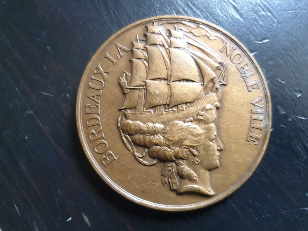 M�daille Bordeaux La noble ville 65 Bordeaux (33)