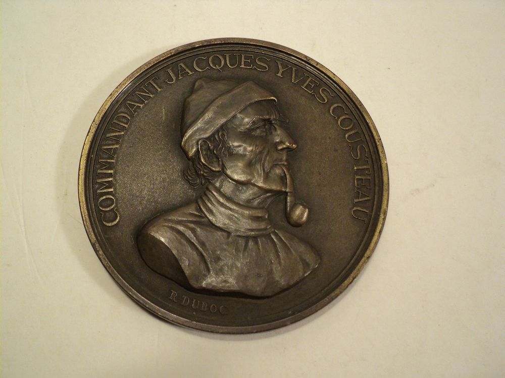 M�daille Bronze Commandant Cousteau - La CALYPSO 30 Loches (37)