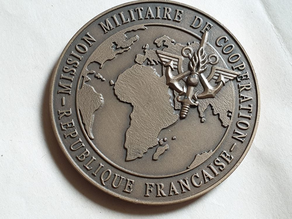 M�daille bronze Mission Militaire de Coop�ration 19 Bordeaux (33)