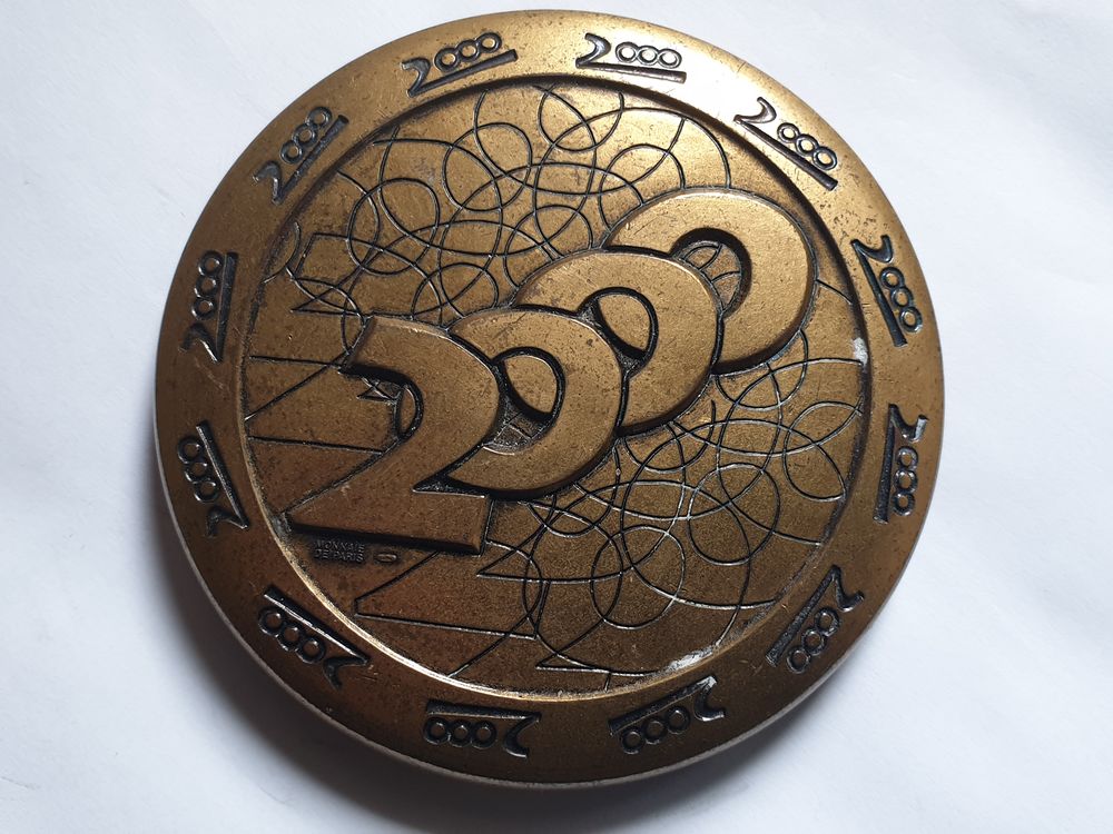 M�daille bronze presse papier 45 Bordeaux (33)