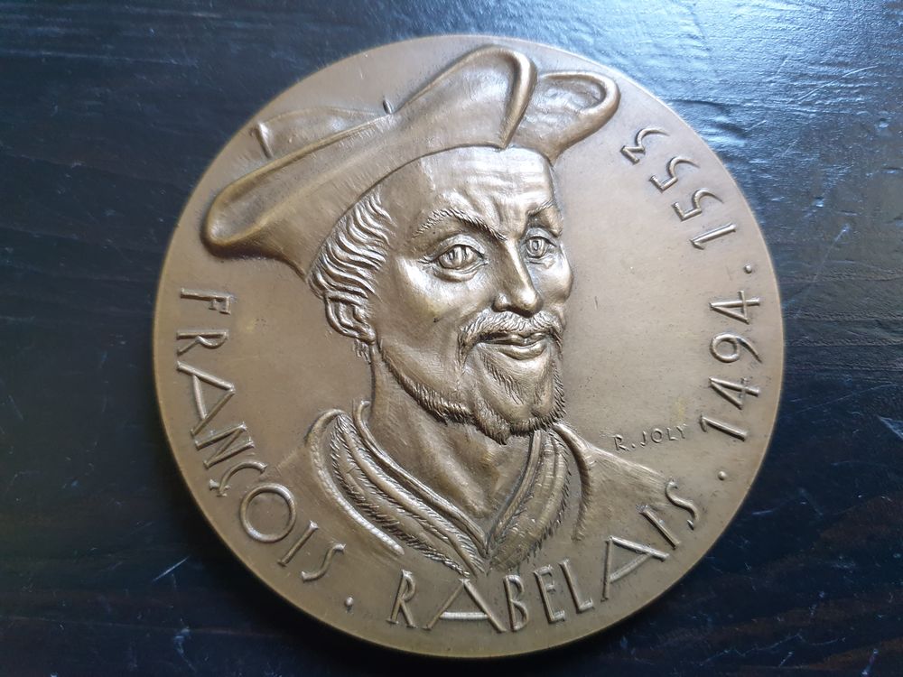 Médaille Bronze Rabelais 35 Bordeaux (33)