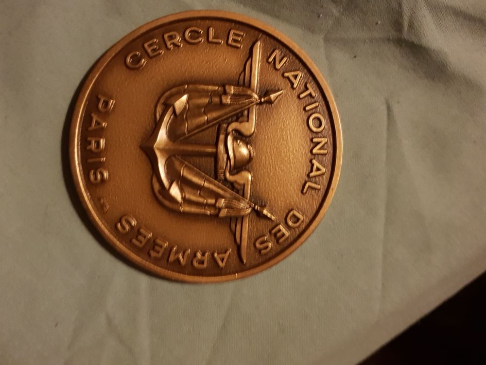 m�daille de bronze 15 Paris 13 (75)