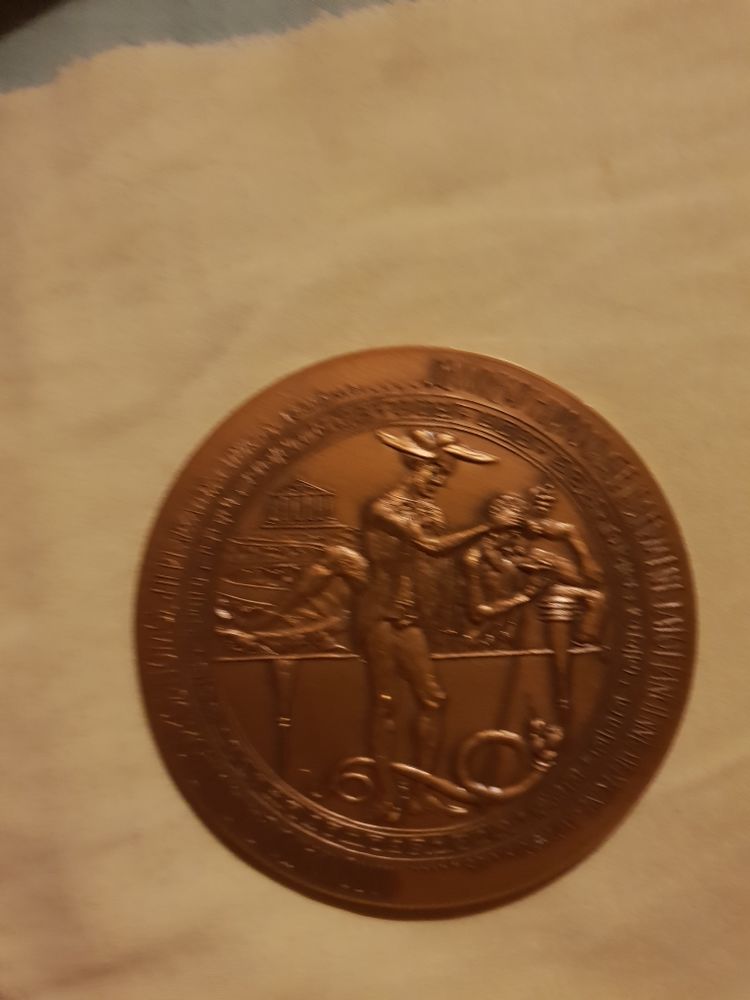 m�daille de bronze 70 Paris 13 (75)