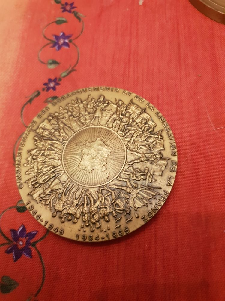 m�daille de bronze 50 Paris 13 (75)