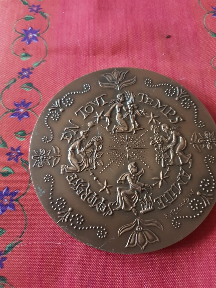 m�daille de bronze 30 Paris 13 (75)