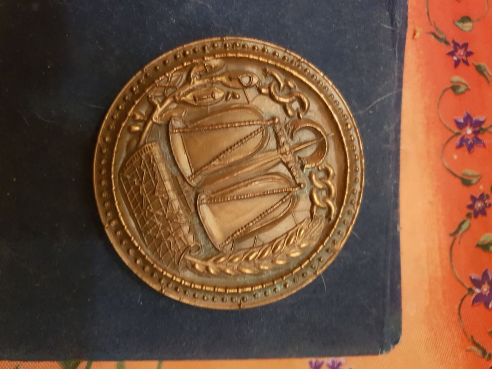 m�daille de bronze 25 Paris 13 (75)