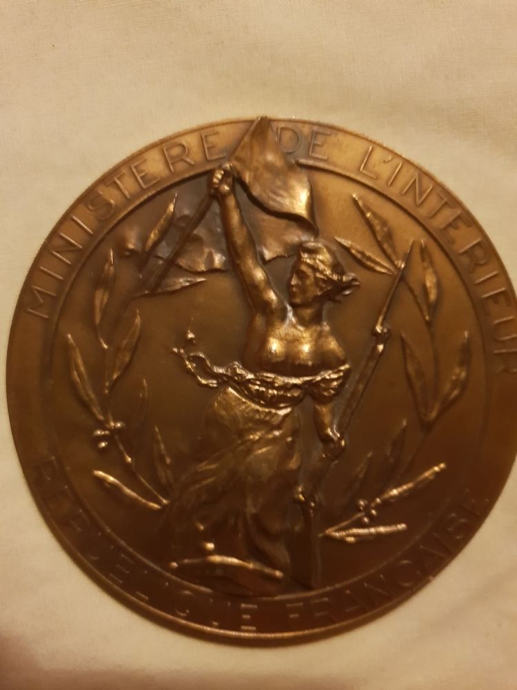m�daille de bronze 30 Paris 13 (75)