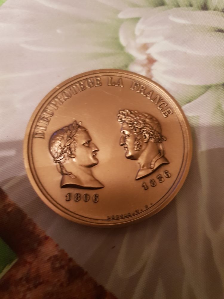 m�daille de bronze 50 Paris 13 (75)