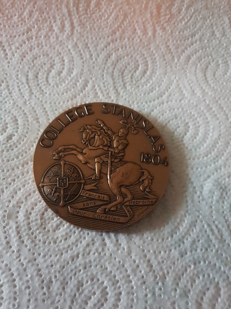 m�daille de bronze 50 Paris 13 (75)