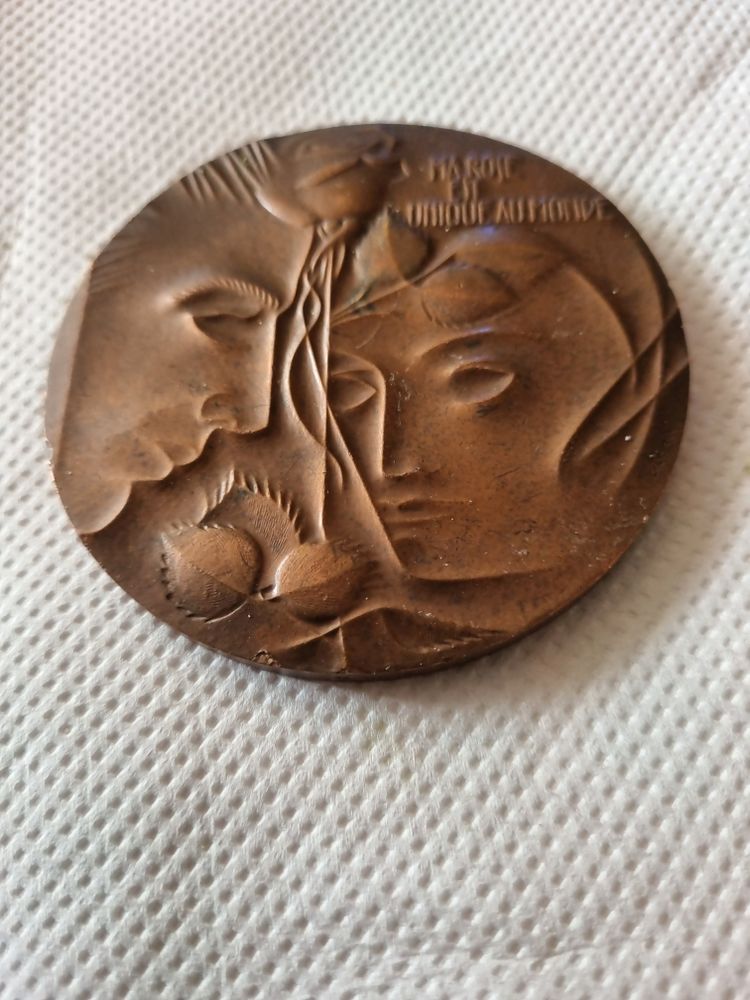 m�daille de bronze 50 Paris 13 (75)