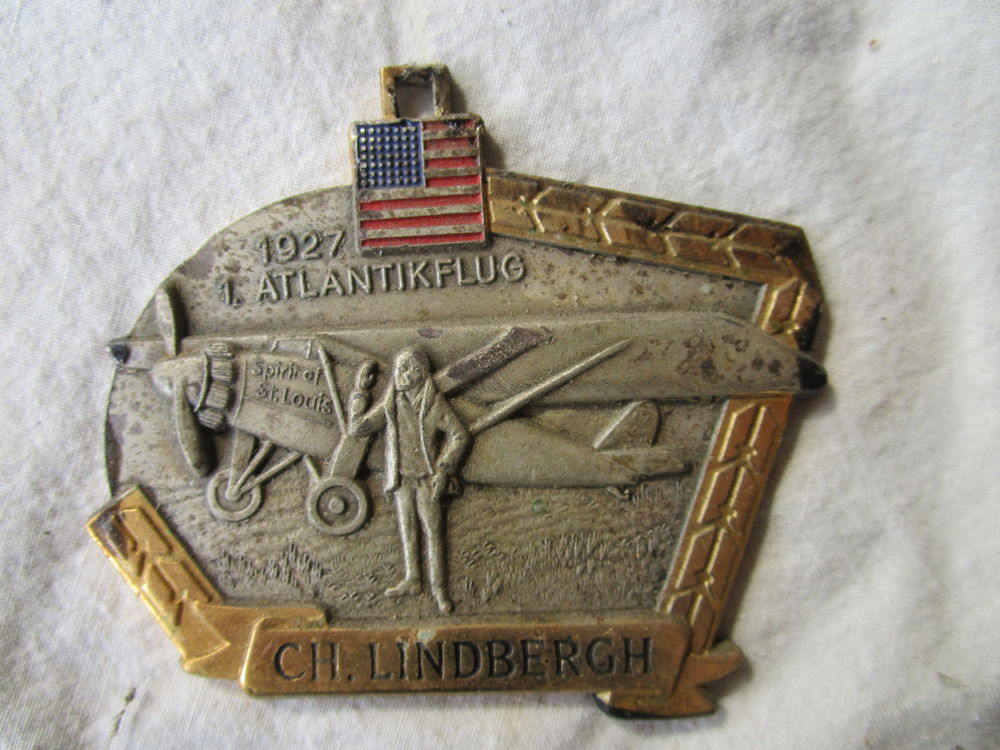 M�daille Charles Lindbergh 1927 60 Illzach (68)