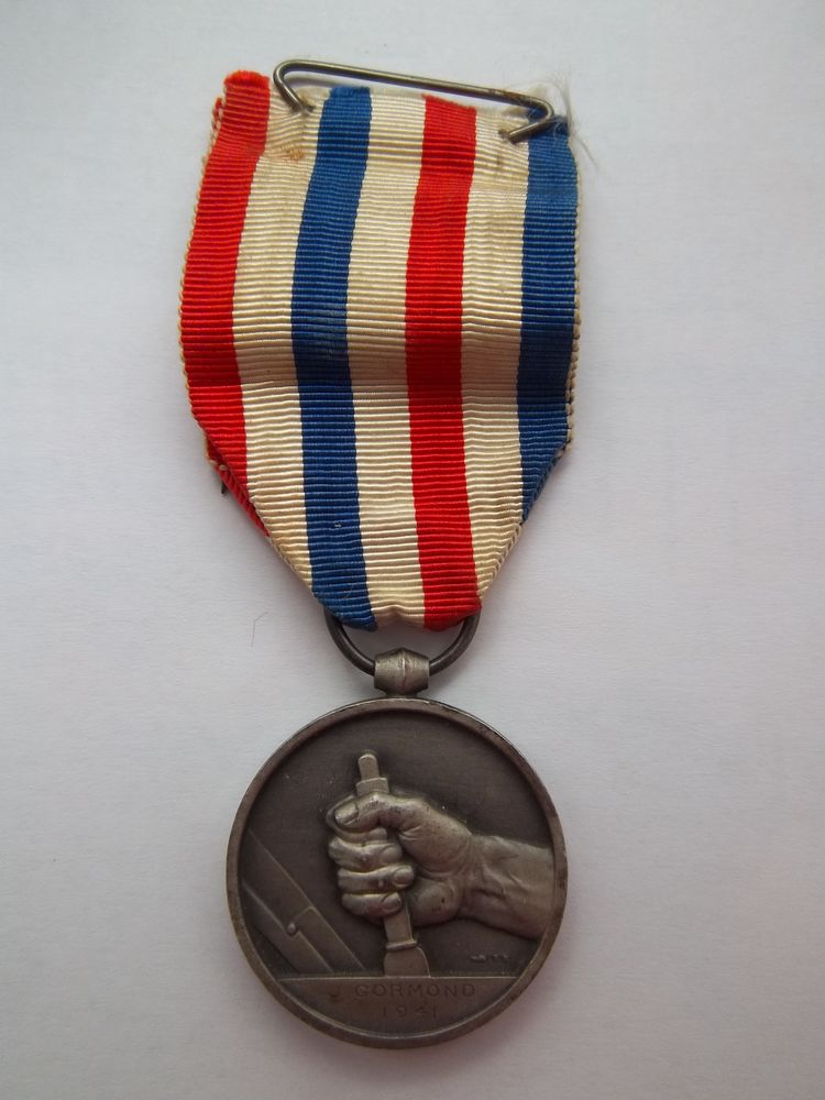 m�daille des cheminots 1941 collection train vintage 10 Valognes (50)