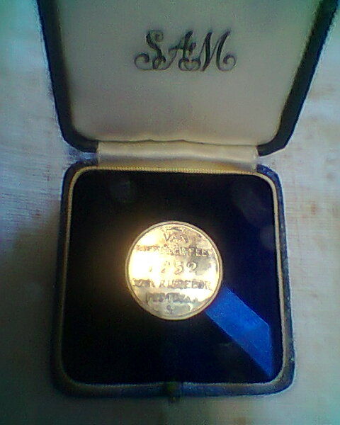 M�daille comm�morative Van Riebeeck Festival 1952. 90 Le Broc (06)