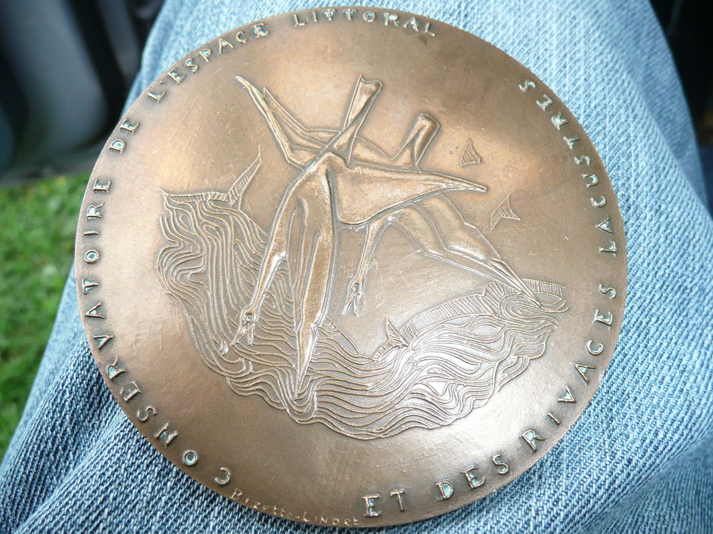 M�daille Conservatoire de l'espace Littoral 48 Bordeaux (33)