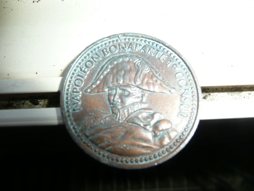 M�daille en cuivre Napol�on Bonaparte 1er Consul 10 Bordeaux (33)